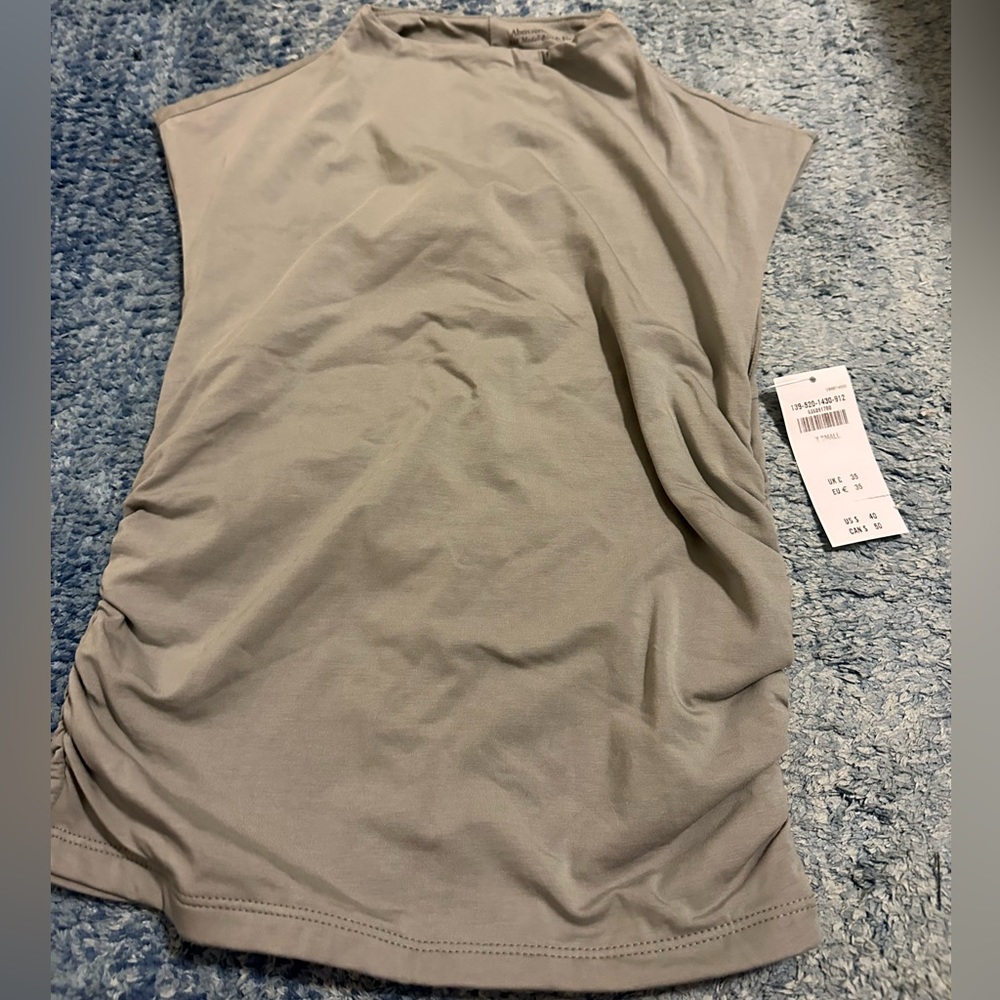 NWT Abercrombie & Fitch Blue Tank